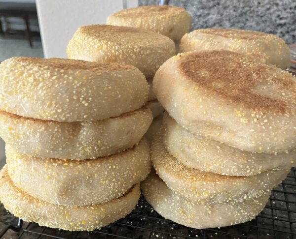 Sourdough English Muffins